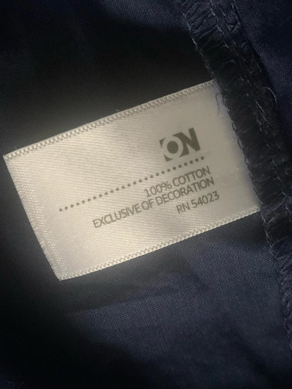 Old Navy Navy Scoop Neck Sheer Peasant Top